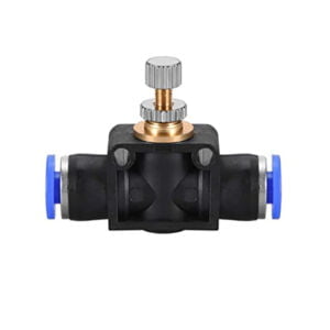 4mm Flow Control Valve with Pneumatic Push-to-Connect Fitting