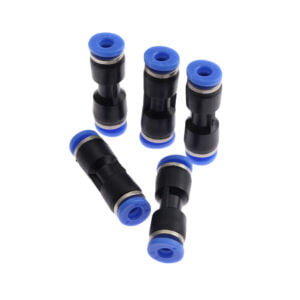 4mm to 4mm 2 way Pneumatic Connector Push in Fitting for Pipe Joint