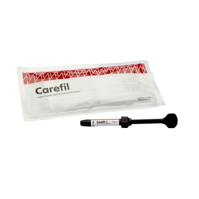 Vericom CareFill Light Cured Hybrid Composite (4g Syringe)-Surgical Shop BD Vericom CareFill Light Cured Hybrid Composite (4g Syringe)