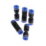 4mm to 4mm 2 way Pneumatic Connector Push in Fitting for Pipe Joint